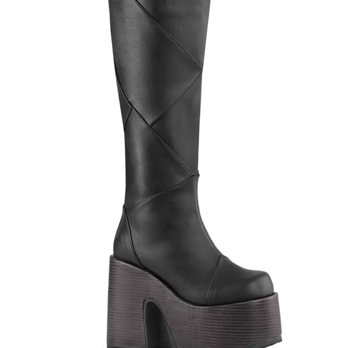 Women Demonia Cult Camel-280