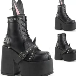 Women Demonia Cult Camel-202