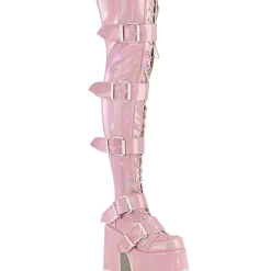 Women Demonia Cult Camel-305