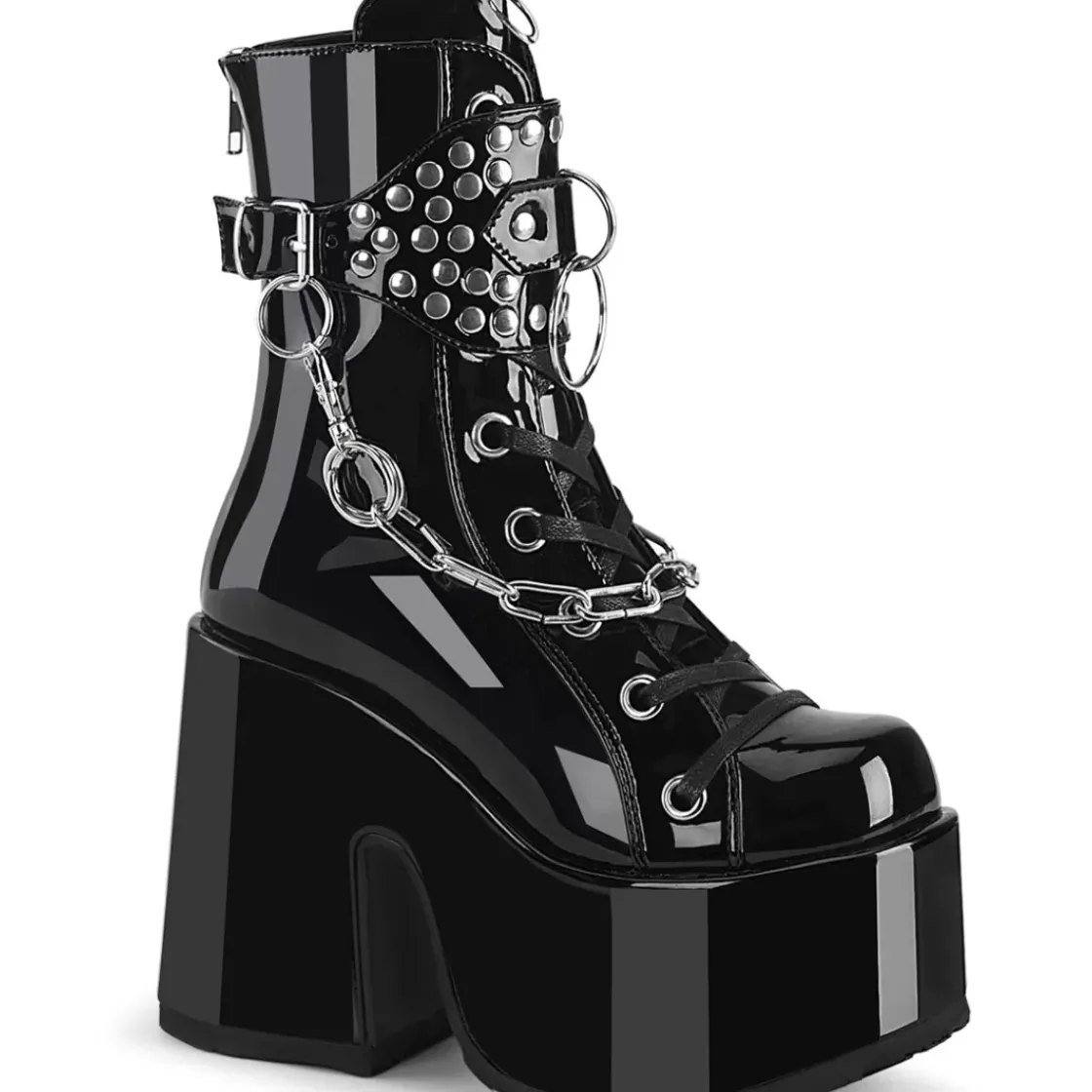 Women Demonia Cult Camel-65