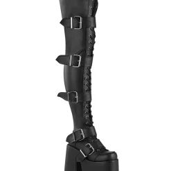 Women Demonia Cult Camel-305