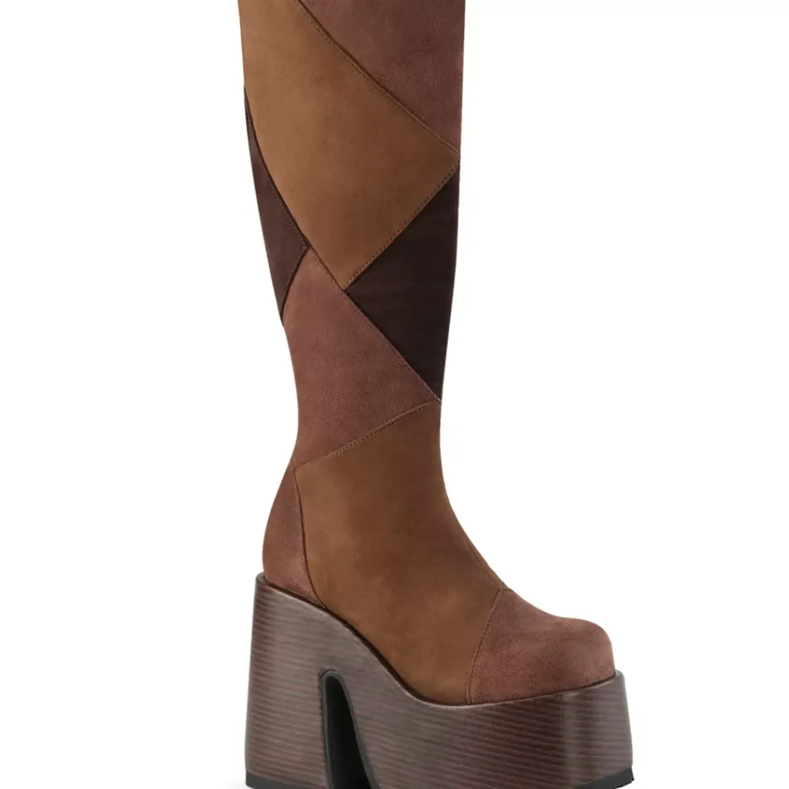 Women Demonia Cult Camel-280