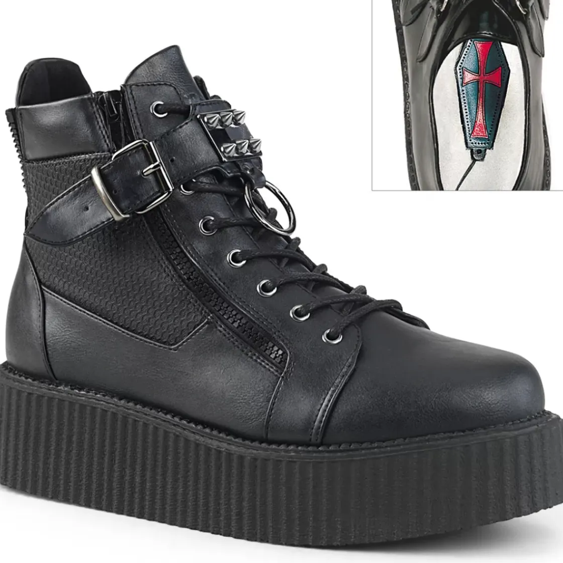 Women Demonia Cult V-Creeper-566